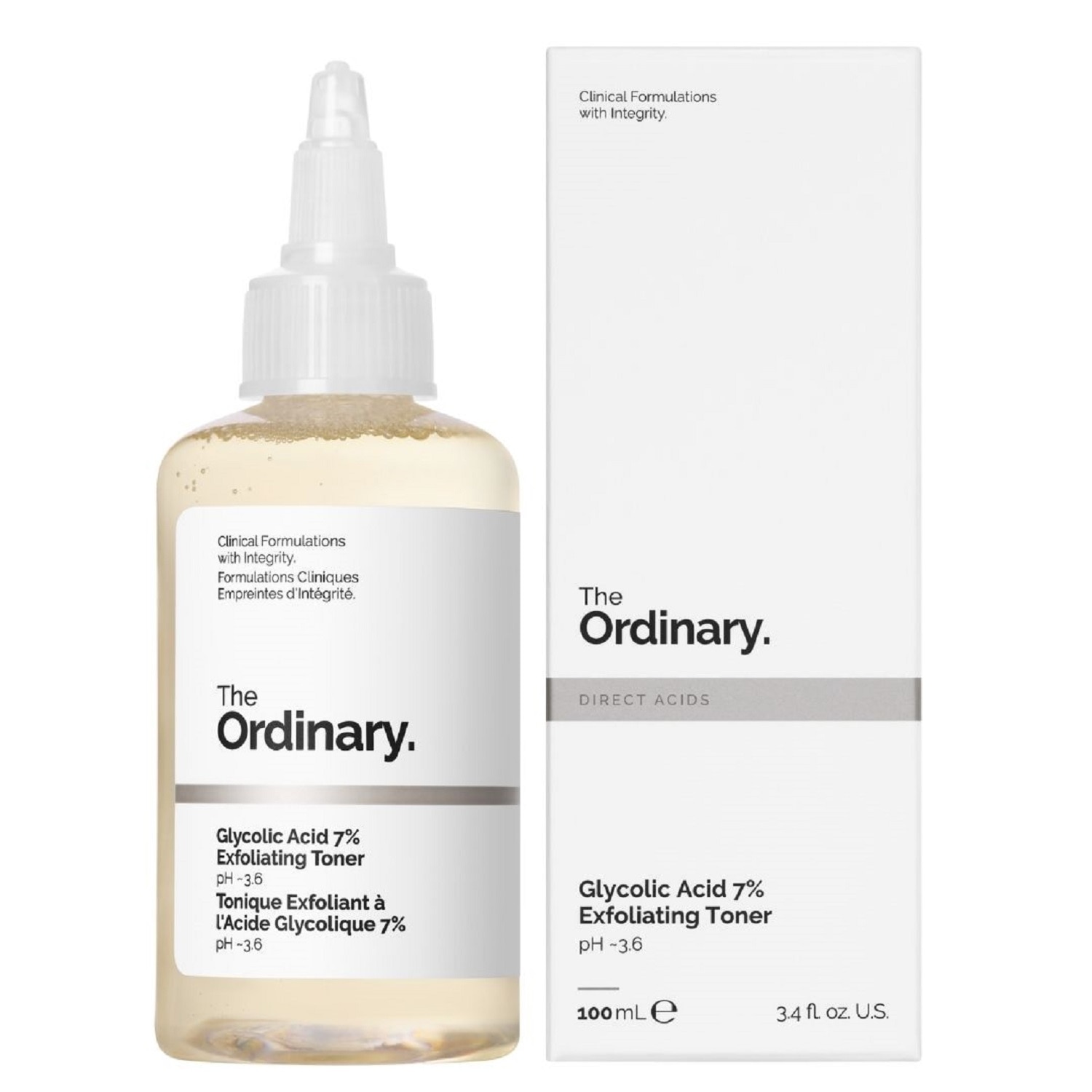 GLYCOLIC ACID 7% EXFOLIATING TONER ( TÓNICO EXFOLIANTE CON ÁCIDO GLICÓLICO)